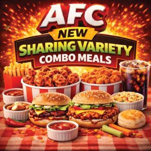 Sharing Variety Combo Meals - New