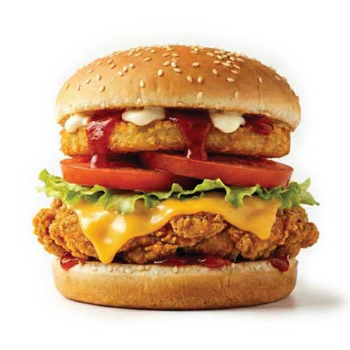 Chicken Fillet Tower Burger