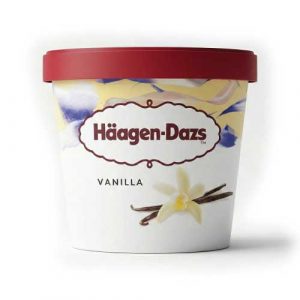 Häagen-Dazs Belgian vanilla Ice Cream